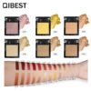 QIBEST Monochrome Eyeshadow Monochrome Eyeshadow Matte Pearlescent Single Eyeshadow Palette