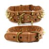 Spike Dog Collar Medium And Large Rivet Pet Collar Domineering Anti-bite Dog Collar