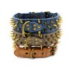 Spike Dog Collar Medium And Large Rivet Pet Collar Domineering Anti-bite Dog Collar