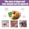 Pet Ear Cleaner, Cats And Dogs Relieves Ear Canal Odors Cleaning Earwax Ear Wash Drops