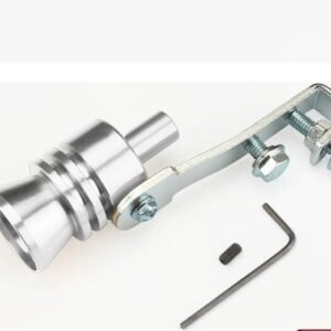 Car Modified Sound Wave Imitator Turbo Whistle - Silver, S
