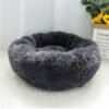 Dog Kennel Cat Kennel Dog Bed Round Long Plush Kennel Winter Hot Pet Kennel Pet Supplies Manufacturers Can Be A Generation Of Hair
