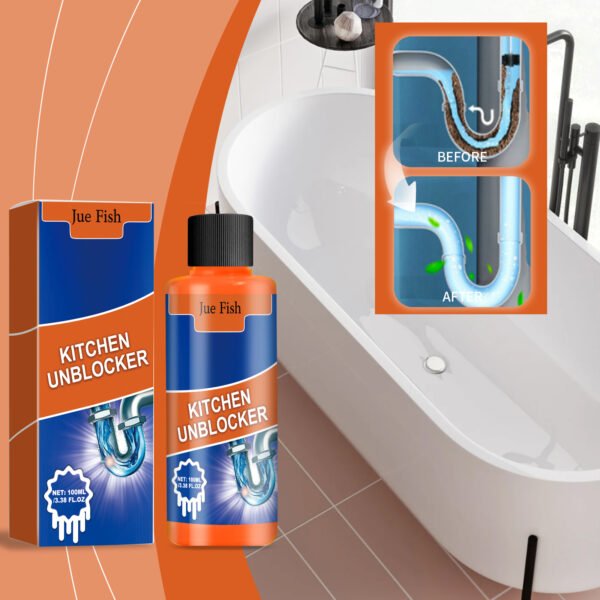 Kitchen Unblocker, Sink Drain Pipe Kitchen Toilet Pipe Quickly Dredge