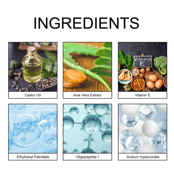 1DAC0F8A855645D0C4E63F225363CF94.jpg Castor Oil Mascara, Thickening & Moisturizing Natural Long Jet Black Curling Mild Mascara