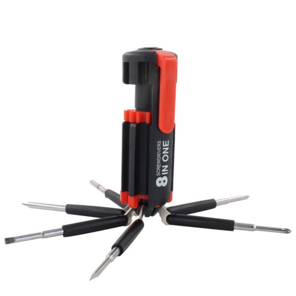 8-in-1 Lighted Multi-Purpose Screwdriver