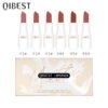 QIBEST Mini Capsule Lipstick Set Velvet Matte Matte Lipstick Long lasting Pill Lipstick