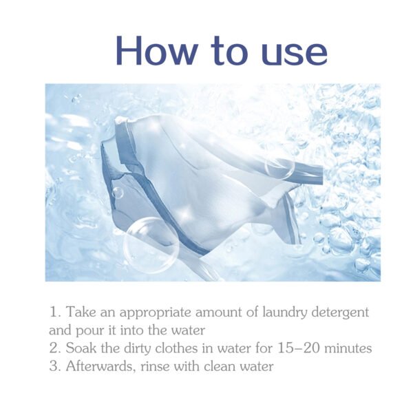 Active Enzyme Laundry Detergent, Laundry Stains And Blood Stains Cleaning Laundry Multi-purpose Detergent