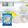 Refrigerator Cleaning Tablets, Deep Cleaning Household Freezer Crevices Descaling Odor Cleaning Effervescent Tablets