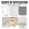 Stone Cleaning Powder, Household Kitchen Countertop Marble Tile Stain Cleaning Decontaminating Polishing Powder