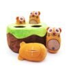 Dog Toy Hidden Food Set with Sound and Bite Resistance Interactive Puzzle and Self Help to Relieve Puzzle Pet Supplies