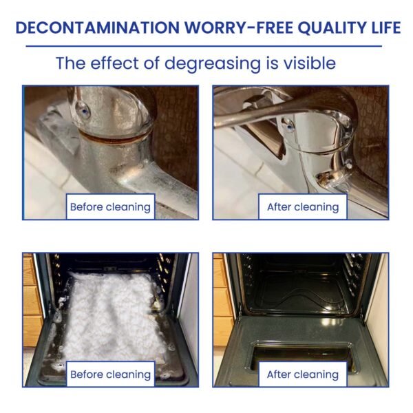 Multi-Purpose Cleaner, Kitchen Bathroom Remover Oil Dirt Stain And Odor Brightening Cleaner