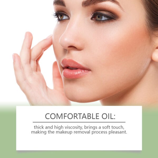 Green Tea Makeup Remover Oil Gently Removes Makeup For Face, Eyes And Lips With Refreshing And Non-Tight Makeup Remover Oil