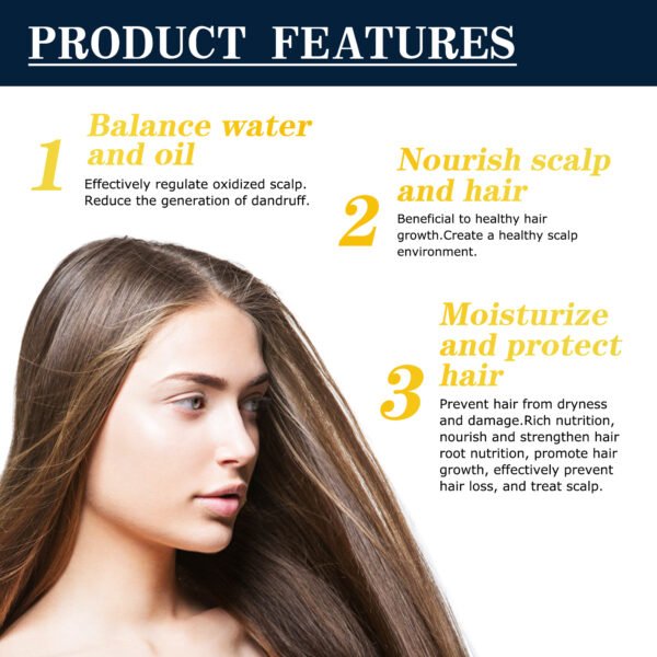 Scalp Treatment Essence Spray, Hair Care And Repair Damaged Hair Follicle Hair Root Treatment Spray