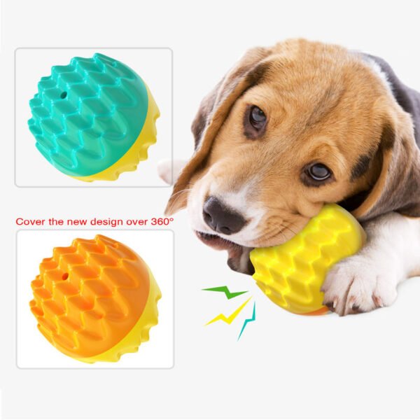 Dog Toy Training Teeth Grinding Ball Speaking Toothbrush Dog Outdoor Interaction