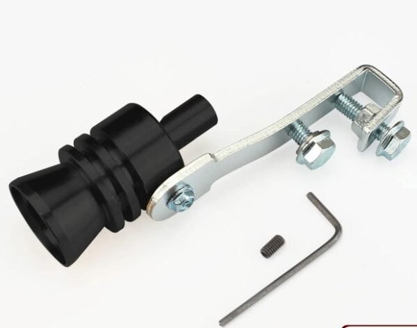 Car Modified Sound Wave Imitator Turbo Whistle - Black, L