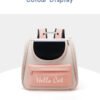 Portable Cat Carrier Bags Outdoor Windproof Travel Backpack Small Dogs Cat Sunscreen Transport Carrying Bag