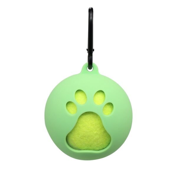 Pet tennis rack tennis set toy ball stand portable hands-free dog walking supplies training ball cover