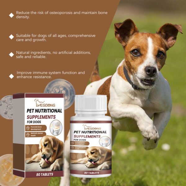 665CD94637EE697C1DC8240790B840C9.jpg Milk Calcium Tablets For Dogs Vitamin Supplements For Pets Oral Care Diet Healthy Nutrition Calcium Tablets