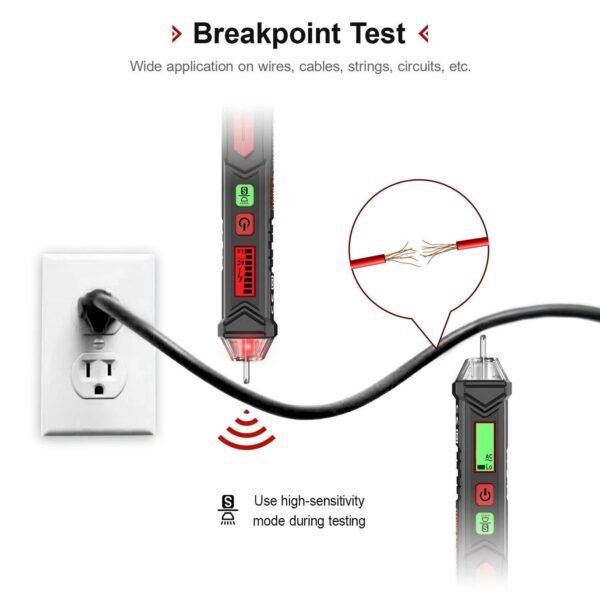 Non-Contact Dual Range Voltage Tester