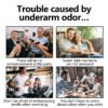 Control Odor Stick, Clean Armpit Odors Fresh And Long-Lasting Portable Body Stick