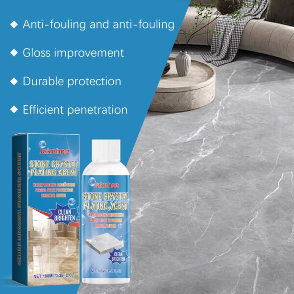 Marble Cleaning Polish Kitchen Tile Countertop Scratch Repair Cleaner Stone Crystal Plating Agent
