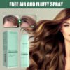 No-Wash Dry Hair Spray, Air Fluffiness Remove Oil Dry And Cool Shampoo-free Dry Hair Agent