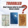 Stone Cleaning Powder, Household Kitchen Countertop Marble Tile Stain Cleaning Decontaminating Polishing Powder