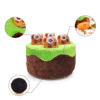 Dog Toy Hidden Food Set with Sound and Bite Resistance Interactive Puzzle and Self Help to Relieve Puzzle Pet Supplies