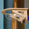 Solid wood spacecraft cat nest cat hammock hanging suction cup climbing frame balcony