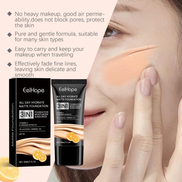 93254E98702A1FAAA38179CE4918B34A.jpg Moisturizing Matte Foundation Natural Lightweight Brightening Facial Skin Care Moisturizing Foundation Without Removing Makeup