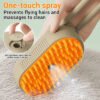 Cat Steam Brush Steamy Dog Brush 3 In 1 Electric Spray Cat Hair Brushes For Massage Pet Grooming Comb Hair Removal Combs Pet Pro