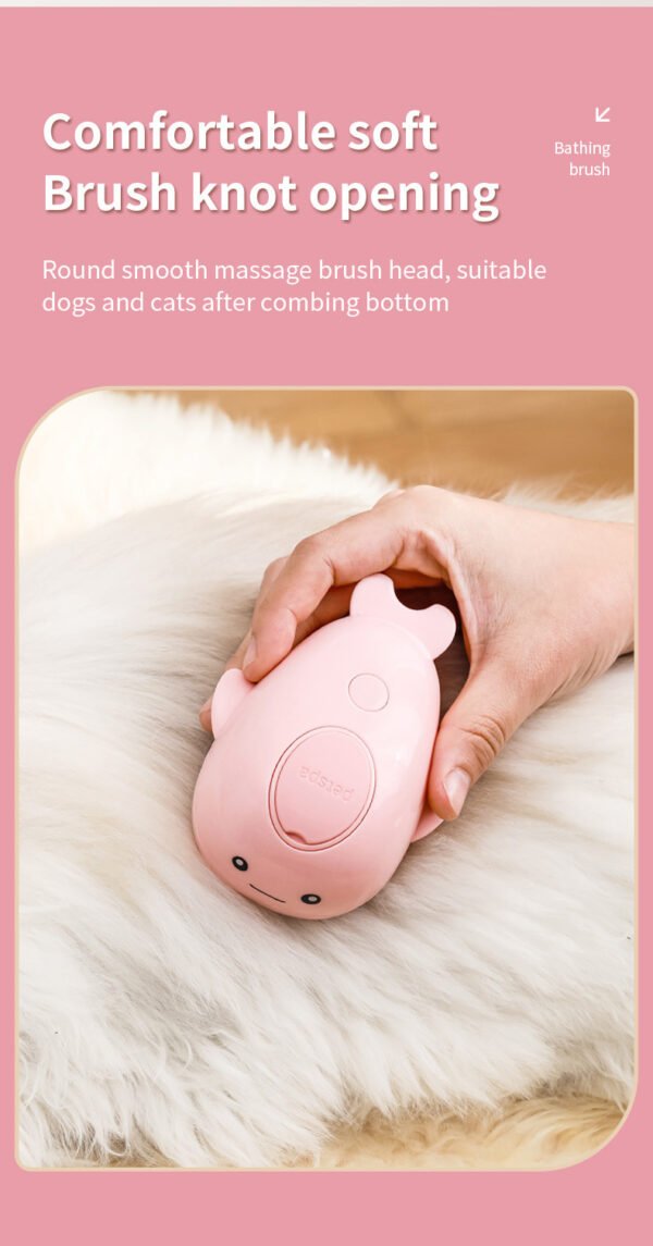 3-in-1 Rechargeable Pet Steam Brush