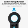 Rechargeable RFID Card ID Reader ISO11784/5 Pet Scanner 134kHz 125kHz Chip Transponder USB 2.0 Microchip Scanner For Animals