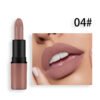 Matte Lipstick Bean Paste Plum Color Sexy Red Nude Beige Brown Red Bullet Lipstick
