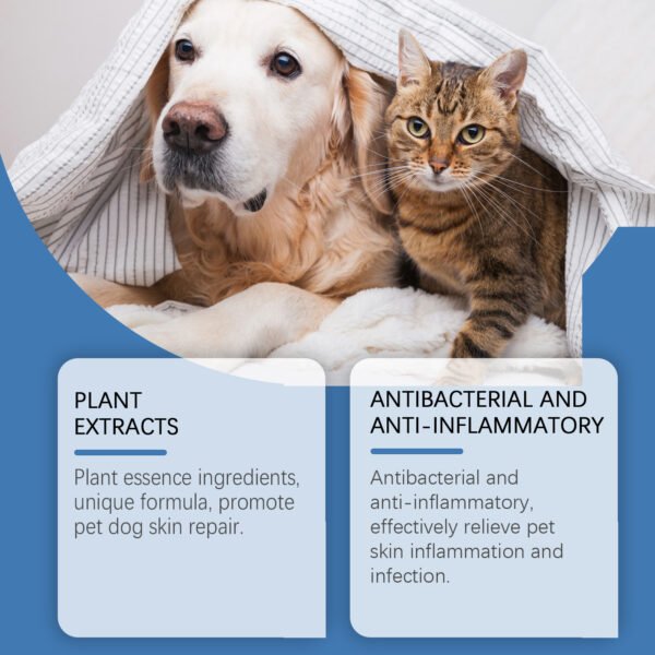 Pet Fur Care Spray Pet cat and dog fur gentle cleaning care fur Bright shine