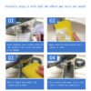 Stainless Steel Cleaner, Faucet Cleaner, Bathroom Descaling, Polishing, Rust Remover, Brightener, Strong Stain Remover