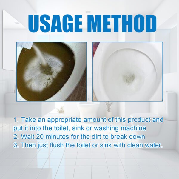 Multifunctional Cleaner, Toilet Toilet Deodorizing And Descaling Kitchen Stove Wash Basin Oil Descaling Agent