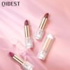 QIBEST Lipstick Velvet Matte Lipstick Not Easy To Fade Easy To Color Matte Lipstick