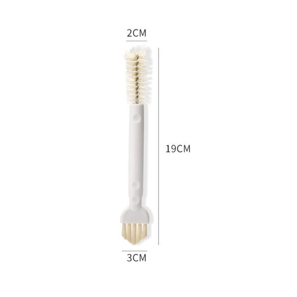 Double Head Cup Cleaning Brush Cup Lid Brush Kitchen Tool Brush Bottle Brush Can Lid Cleaning Brush Crevice Brush