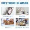 Pet Dry Cleaning Mousse Body Wash For Young Cats And Dogs Wash Free To Remove Odor And Smooth Hair Cleaning