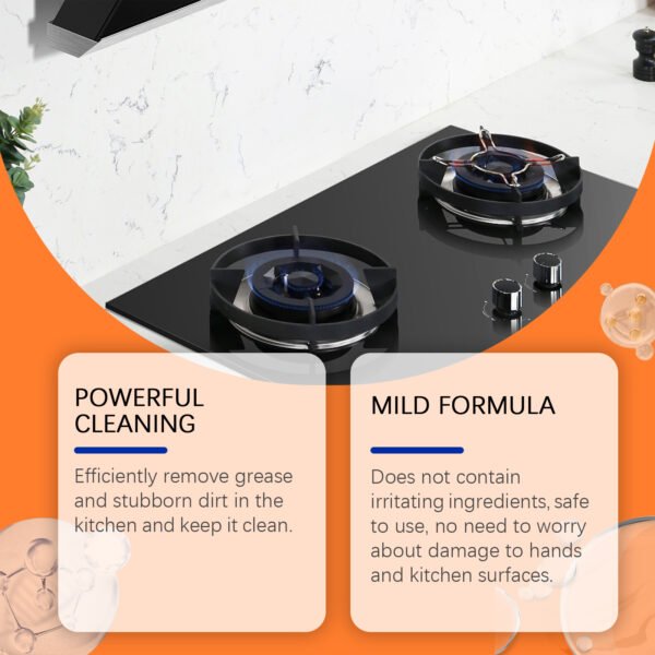 Kitchen Spray Cleaner, Kitchen Stove Hood Cleaning Oil And Dirt Removal Cleaner