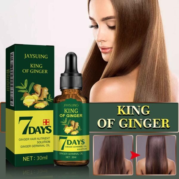 Ginger Hair Care Essential Oil Refreshing And Nourishing Scalp Follicles And Strengthening Hair Nutrition Solution