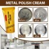 Jaysuing Stainless Steel Cleaning Paste Kitchen Pot Bottom Black Scale Rust Remover Multi-Effect Decontamination Paste Metal Polishing Paste