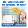 Refrigerator Cleaning Tablets, Deep Cleaning Household Freezer Crevices Descaling Odor Cleaning Effervescent Tablets