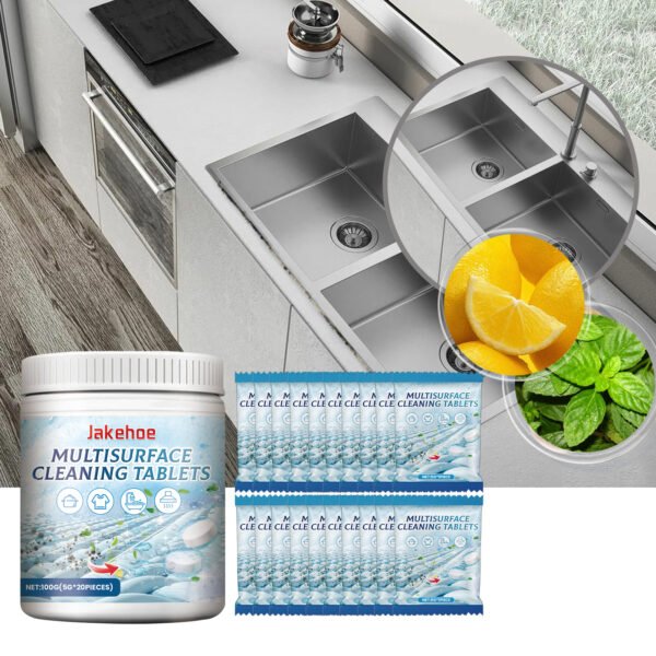 E80231B86389749F8C9400CA7E59E7EE.jpg Multi-Surface Cleaning Effervescent Tablets, Cooktop Tile Bathroom Kitchen Mildew Stains Clean And Clean