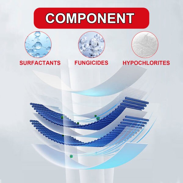 JUE-FISH Mildew Remover Gel Wall Stain Cleaner Kitchen Tile Crevices Mildew Remover Wall Multi-Effect Mildew Inhibitor