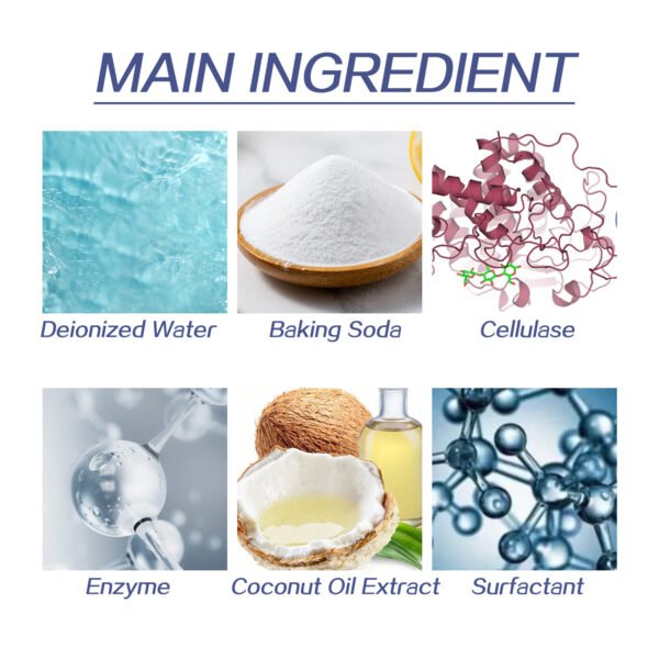 Active Enzyme Laundry Detergent, Laundry Stains And Blood Stains Cleaning Laundry Multi-purpose Detergent
