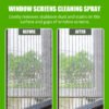 Window Cleaning Spray, Window Screen Cleaning Strong Decontamination Oil Stain Clean Bright Foam Spray