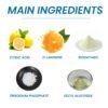 Sink Cleaning Tablets, Kitchen Sink Cleaning Stains And Oil Cleaning Pipes Cleaning Effervescent Tablets