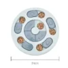 Dog Puzzle Toys Slow Feeder Interactive Increase Puppy IQ Food Dispenser Slowly Eating NonSlip Bowl Pet Cat Dogs Training Game